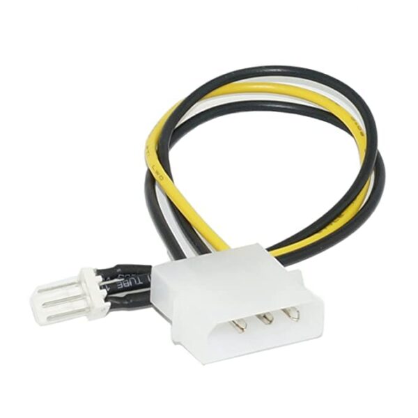 Rajiekart 3-Pin ATX Fan to 4-Pin Molex Connector Cable Fan Power Adapter Cable