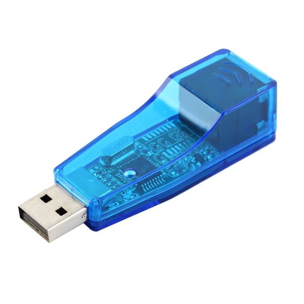 USB Male to RJ45 Phone Jack LAN Adapter Connector