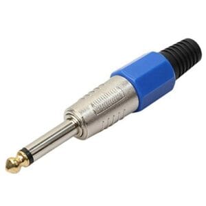 Rajiekart 6.35mm 1/4inch Male Mono Plug to RCA Female Jack Audio Adapter Connect