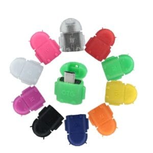 Rajiekart Micro USB OTG to USB 2.0 Adapter for Smartphones & Tablets