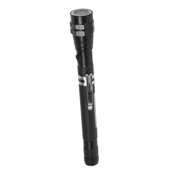 Rajiekart Telescoping Magnetic Pickup Tool with LED Flashlight Bendable Pickup Stick for Easy Retrieval Extendable Handle