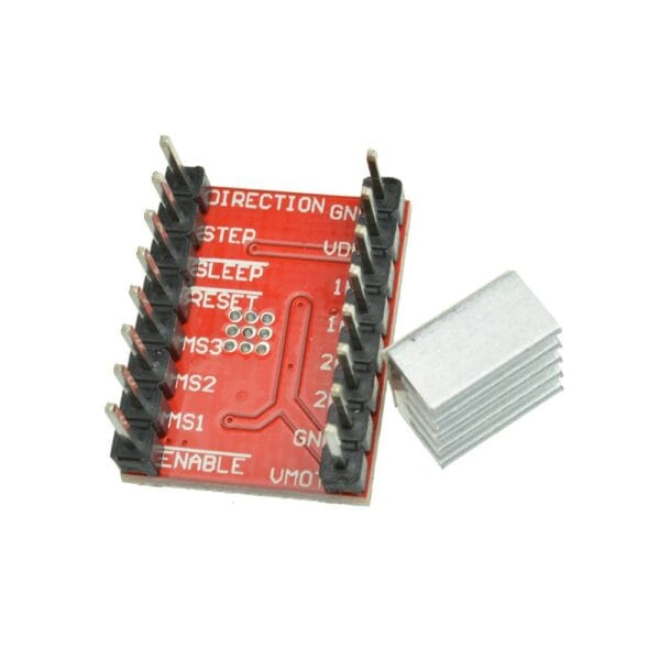 Rajiekart A4988 Compatible Stepper Motor Diver Module with Heat Sink for 3D Printer Controller - Image 2