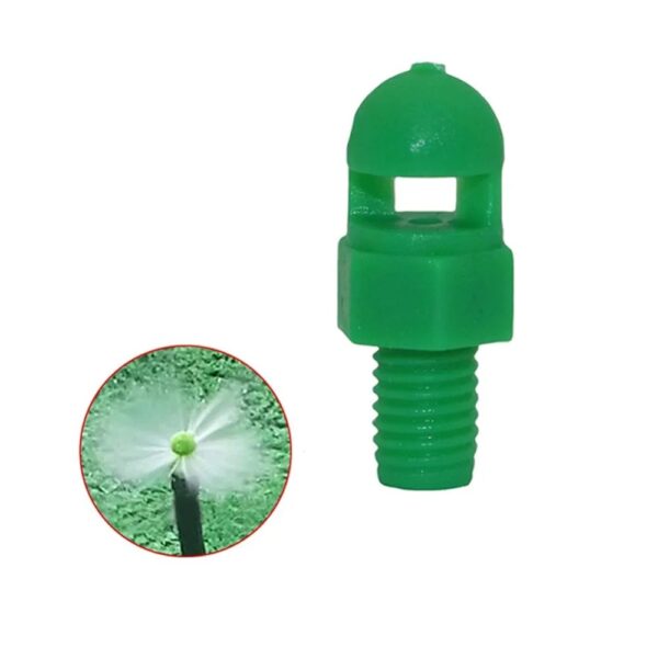 Rajiekart® Red Green Blue 360 180 90 Degree Misting Nozzles Emitters Dripper Drip Irrigation Accessories Plant Watering Hydroponic Aeroponic Sprayers 100 Pcs - Image 6