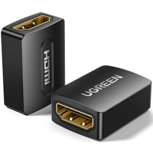 UGREEN 4K@60Hz HDMI 2.0 Extender Coupler Female to Female Gold Plated Connector