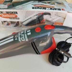 BLACK & DECKER AV1205 12V Powerful Dustbuster Car Vacuum Cleaner (Grey)