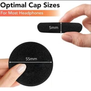 Rajiekart Foam Headphone Cushion Replacement Ear pads for Headphone for earpad size 50mm/55mm/60mm